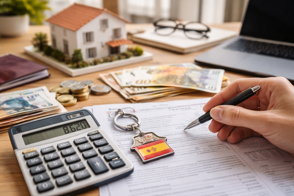 Calcul des frais et taxes lors de l’achat d’un bien immobilier en Espagne par un non-résident