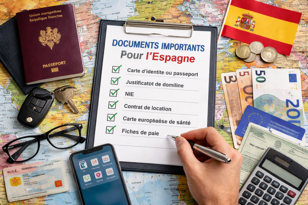 Documents utiles en Espagne à avoir sous la main pour les démarches du quotidien