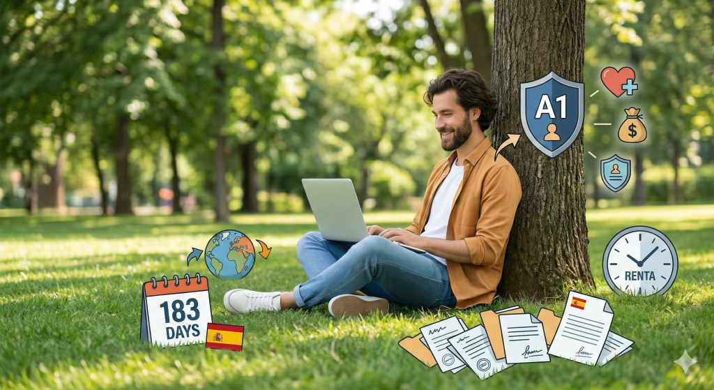 installation en Espagne en télétravail 